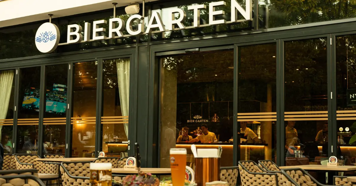 Biergarten terasz, Balatonfüred